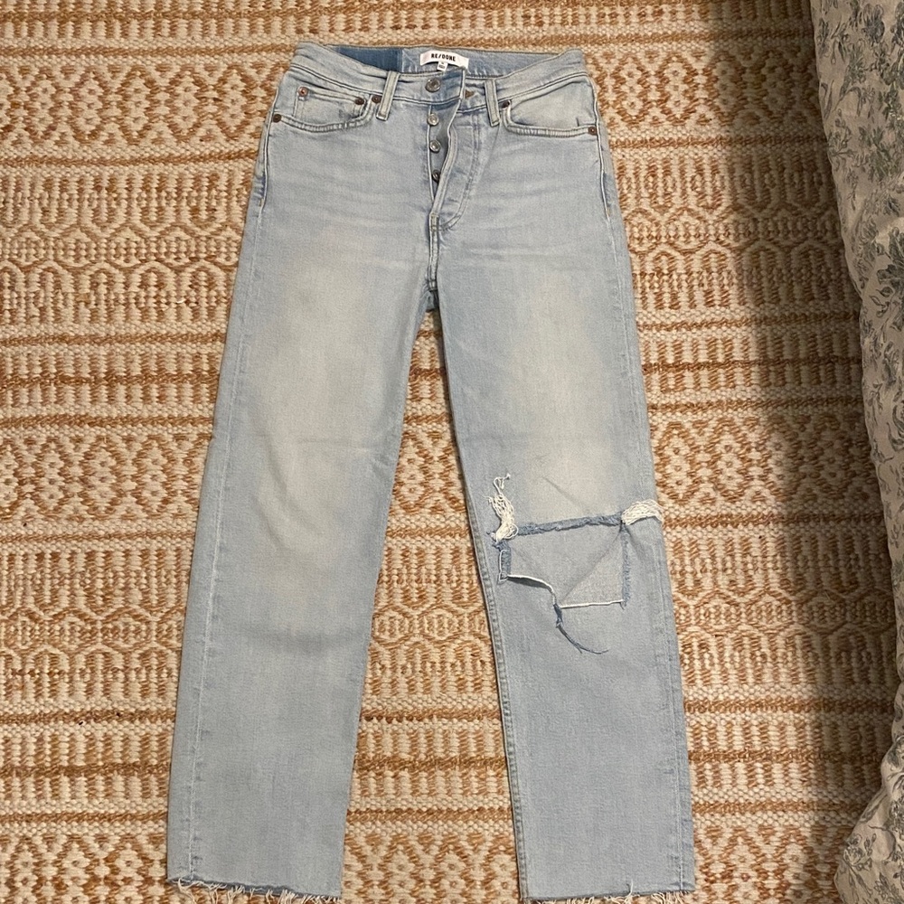 RE/Done blue jeans size 26 worn 1x